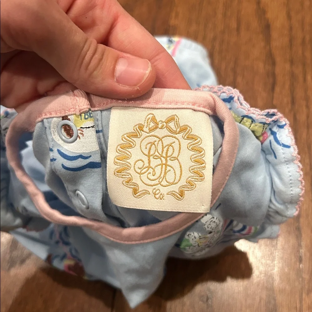 Ruehling Ruffle Bubble – Doggy Paddle/Sandpearl Pink - Picture 2 of 5